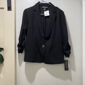 Black professional office blazer size medium new
